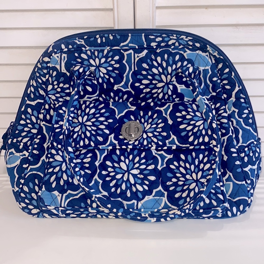 Vera Bradley Turnlock Satchel Handbag